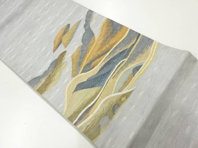 JAPANESE FUKURO OBI / WOVEN MOUNTAINS